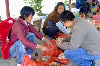 不用出遠門就解決了農副產品銷售問題
